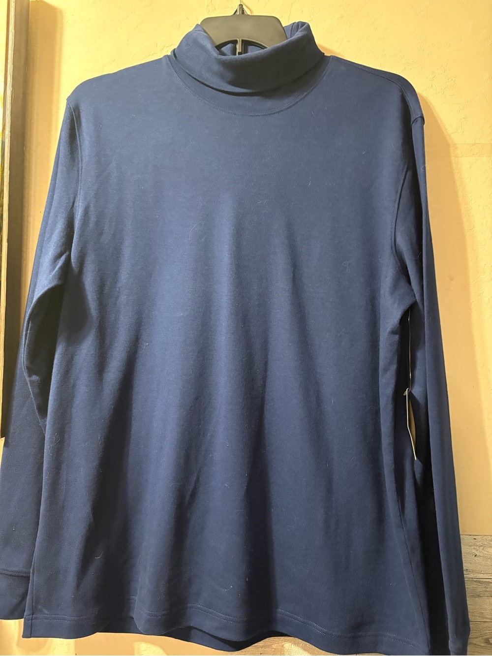 St. John's Bay Deep Navy Long-Sleeve Turtleneck